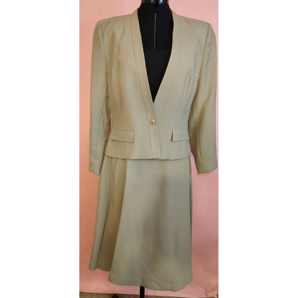 Vintage Kirkland Hall Blazer And Skirt Set Size 14